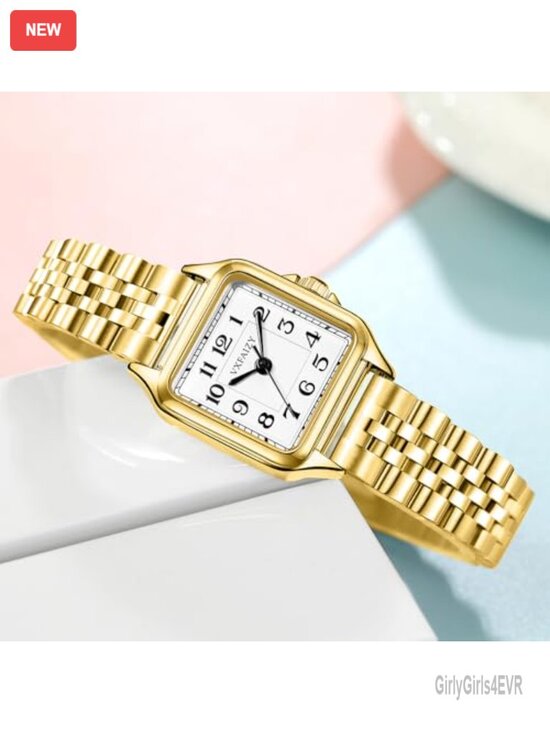 Women\'s Dainty Square Watch with Arabic Numerals Dress Quartz Watch main image 4